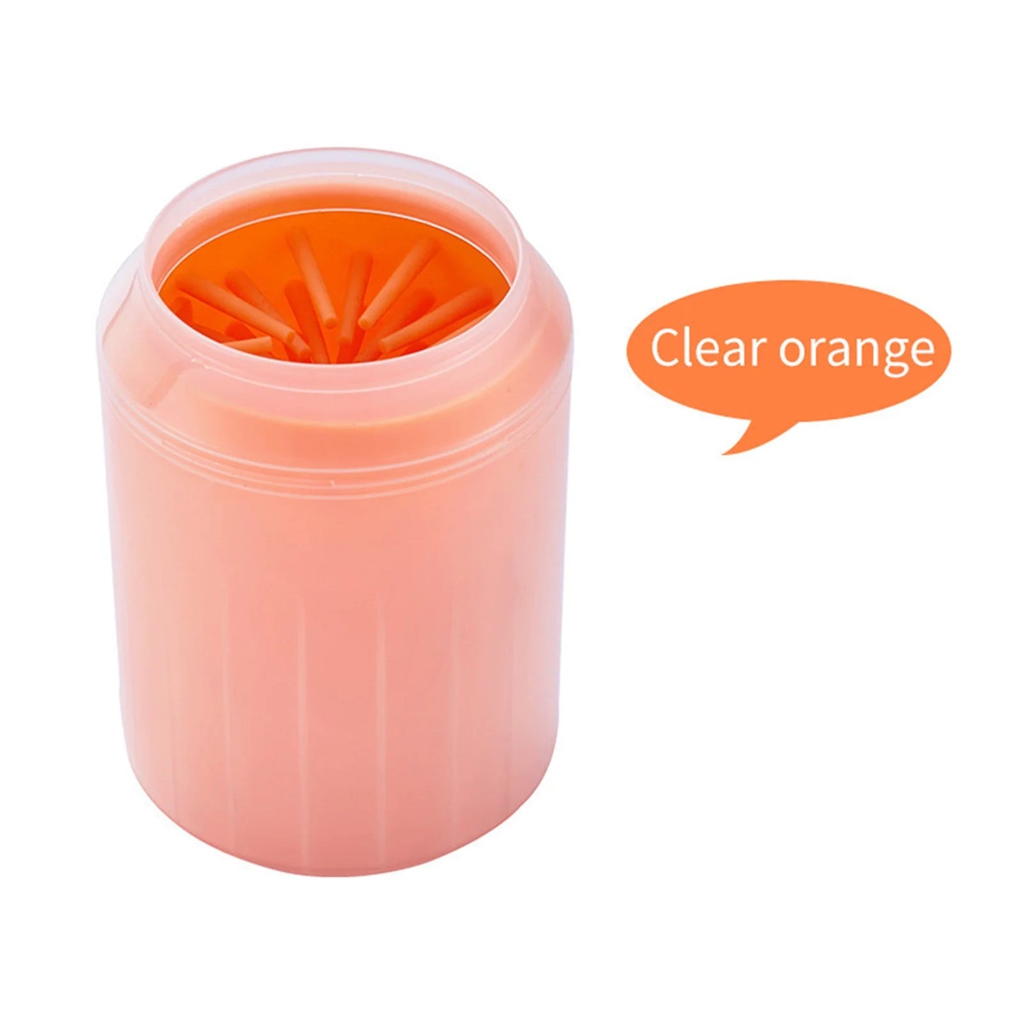 Pet Dog Foot Washer - Portable Paw Cleaner for Dogs Silicone Brush and Cup - Dog Paw Cleaner Cup, Dog Paw Cleaner, Washer, Pet Foot Cleaner for Small Medium Large Breed Dogs/Cats-Large